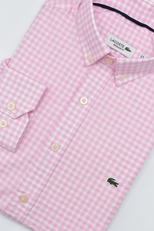 Camisa Manga Larga Lacoste
